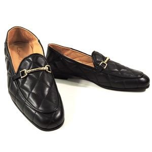 LEMARE 🇮🇹 WOMEN'S BLACK SOFT LEATHER COMFORT LOAFERS